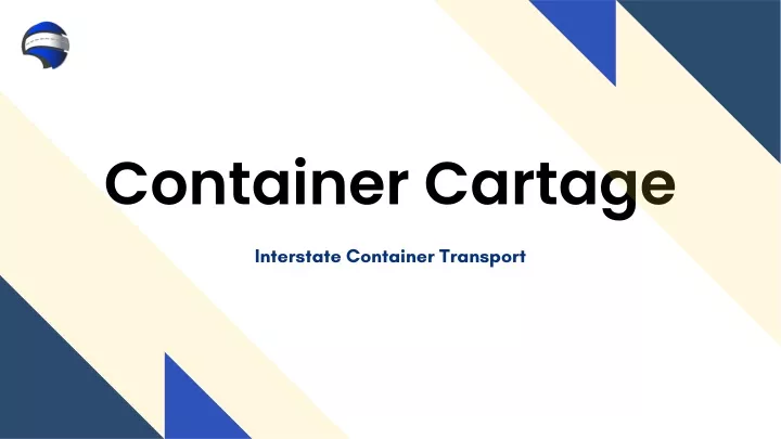 container cartage