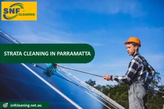 STRATA CLEANING IN PARRAMATTA