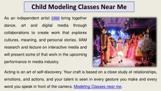 Best Modeling Classes in Kolkata | IIAM