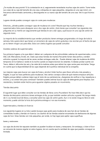 te mudas de casa pronto si la contestaci