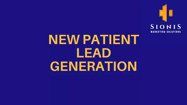 new patient lead generation