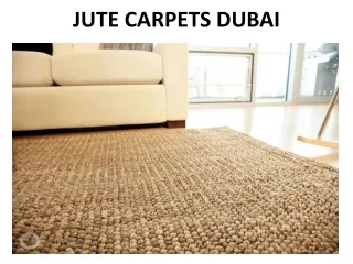 JUTE CARPETS DUBAI
