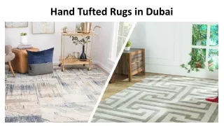 Hand Tufted Rugs in Dubai
