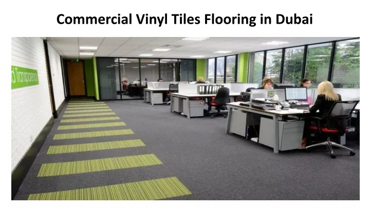 commercial vinyl tiles flooring in dubai