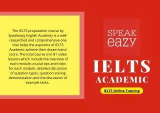 IELTS ACADEMIC