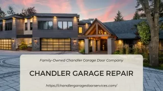 Discover More About What Chandler Garage Repair Can Do For You!