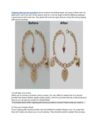 clipping path service providers are as common