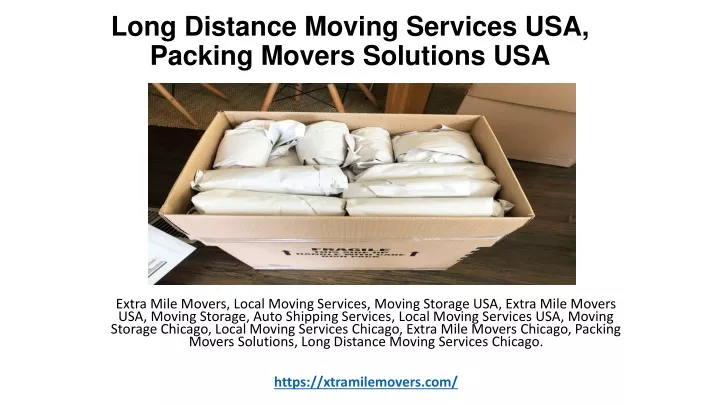 long distance moving services usa packing movers solutions usa