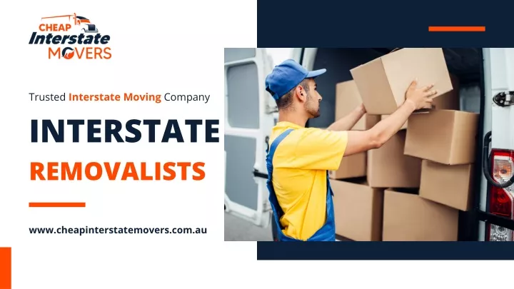 trusted interstate moving company