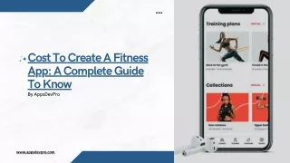 cost to create a fitness app a complete guide