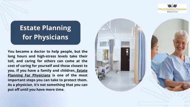 estate planning for physicians