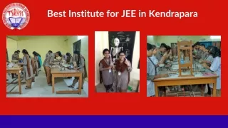 Best Institute for JEE in Kendrapara