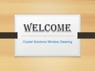 welcome