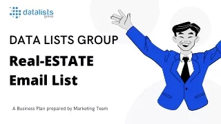 data lists group real estate email list