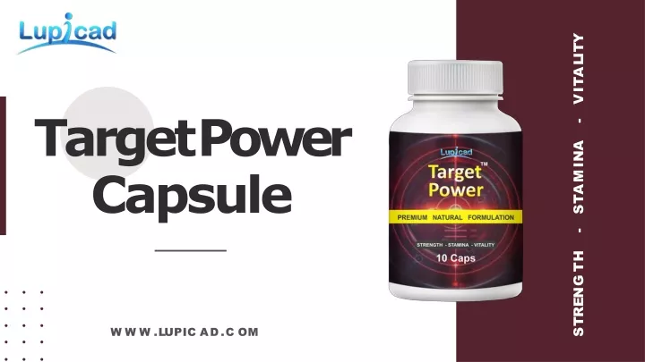 target power capsule