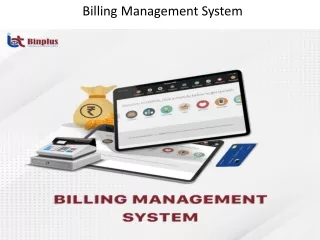 Looking Best Billing Management software in Jhansi - Binplus