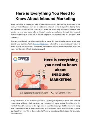 here is everything you need to know about inbound
