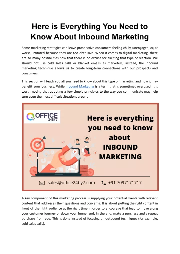 here is everything you need to know about inbound