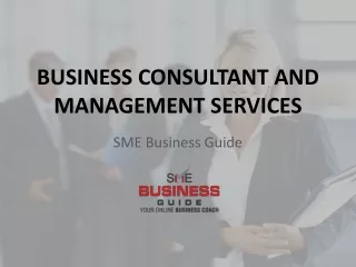 Consultant for Business Management India