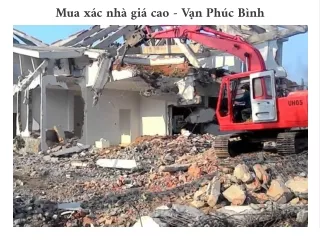 Mua xác nhà giá cao - Vạn Phúc Bình