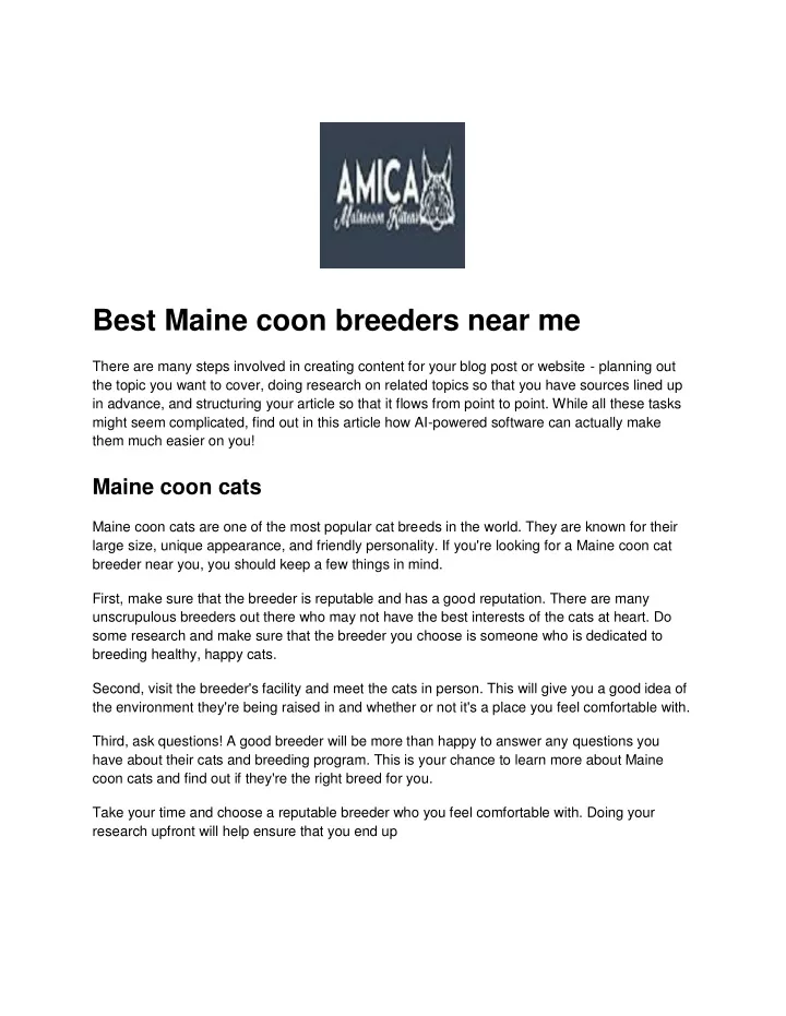 best maine coon breeders near me