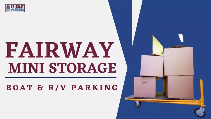 fairway mini storage boat r v parking