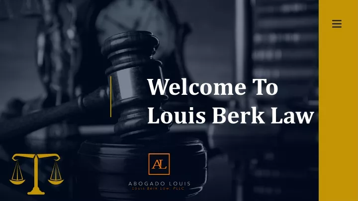 welcome to louis berk law