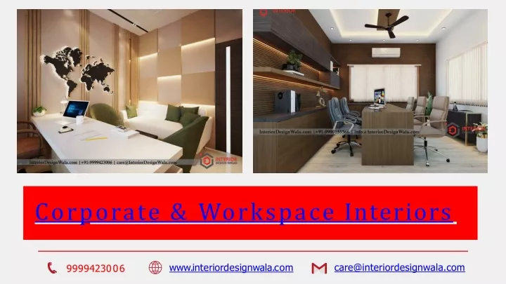 corporate workspace interiors