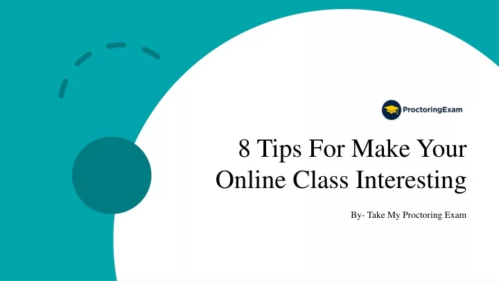 8 tips for make your online class interesting