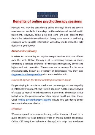 Benefits of online psychotherapy sessions .docx