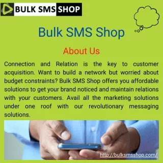 Bulk SMS Services | Bulk SMS Shop