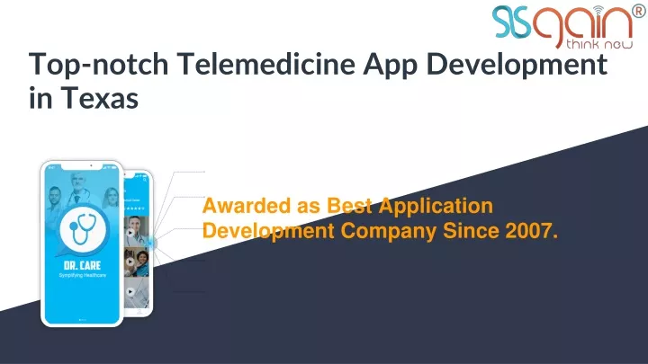 top notch telemedicine app development in texas