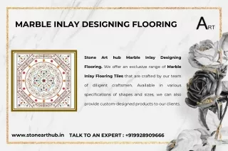 Marble Inlay Designing Flooring - Stone Art Hub