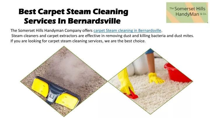 best carpet steam cleaning services in bernardsville