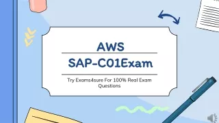 SAP-C01 Exam Questions 2022