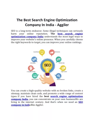 the best search engine optimization company
