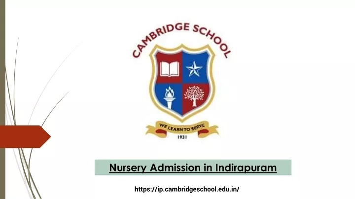 nursery admission in indirapuram