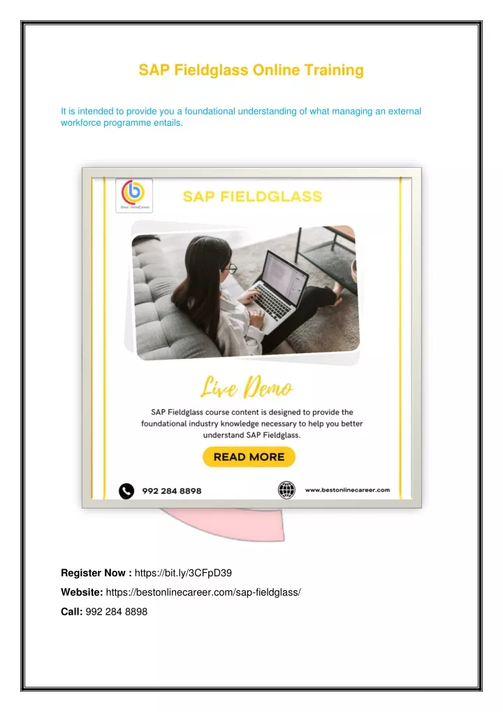 sap fieldglass online training