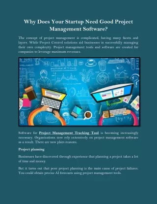 Why Does Your Startup Need Good Project Management Software