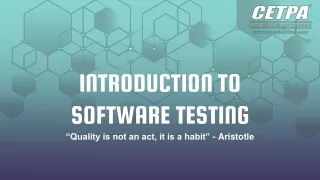Things You Need To Know About Software Testing