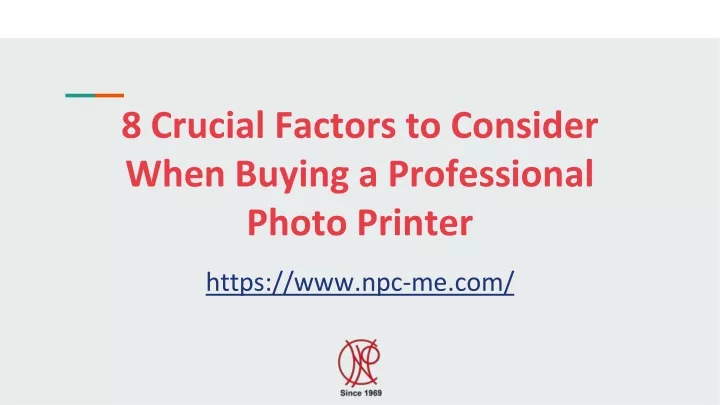 8 crucial factors to consider when buying