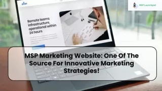 MSP Marketing Website