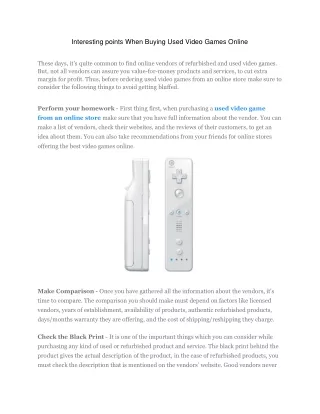 Buy Wii Nintendo Accessories Online
