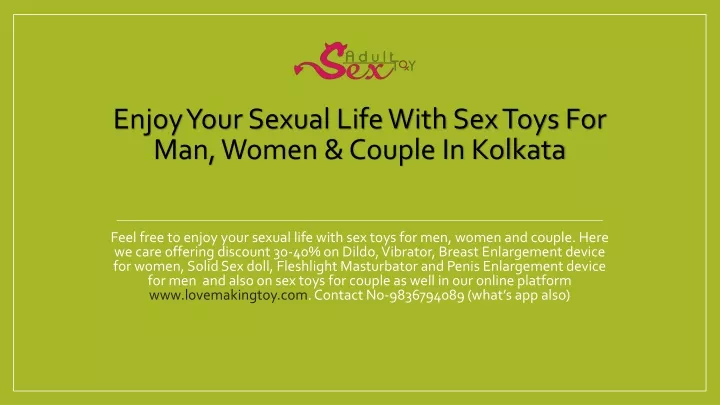 enjoy your sexual life with sex toys for man women couple in kolkata