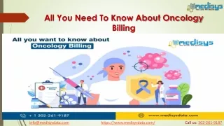 All You Need To Know About Oncology Billing