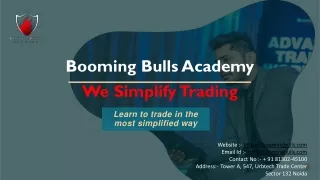 booming bulls academy we simplify trading