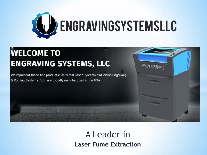 a leader in laser fume extraction