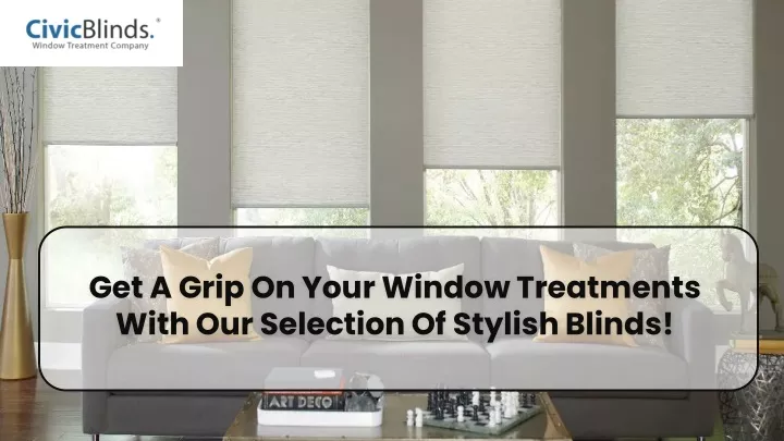 get a grip on your window treatments with