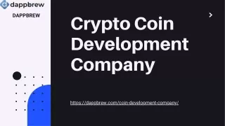 Crypto Coin Development | Stablecoin Development Company | Dappbrew