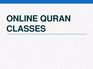 Learn to read Quran Online at Online Quran Classes - Darse Nizami with us